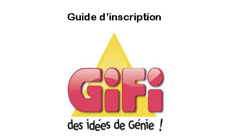 Gifi compte client inscription