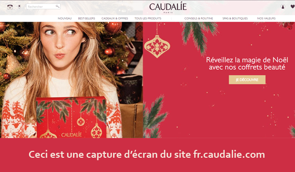 www.caudalie.com code cadeau