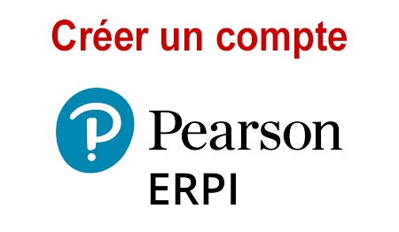 Comment créer un compte Pearson ERPI ?