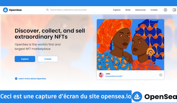 Acheter des NFT sur OpenSea