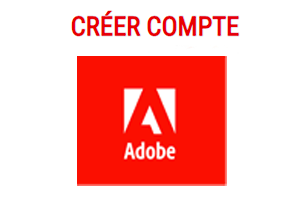 Créer compte Adobe