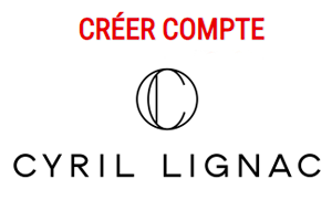 S'inscrire et créer un compte Cyril Lignac