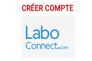 Créer compte Labo Connect