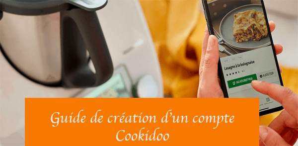 Ouvrir un compte Cookidoo