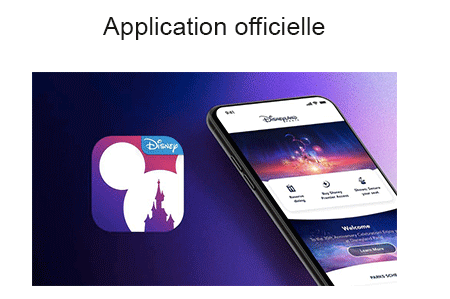 Application Disneyland Paris