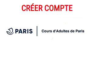 Déposer une candidature pour s'inscrire aux cours de mairie de Paris