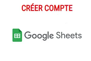 Comment s'inscrire sur Google Sheets ?