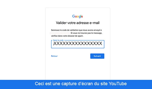 Comment ouvrir un compte YouTube sans Gmail