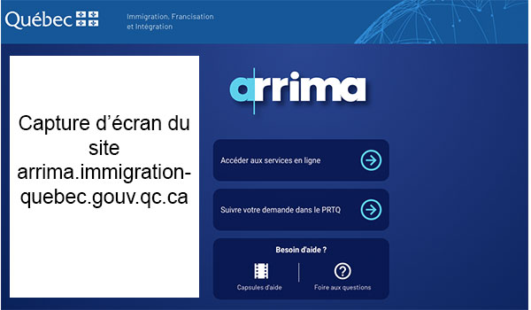 Site officiel Arrima 