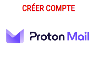 Inscription sur Proton Mail en ligne