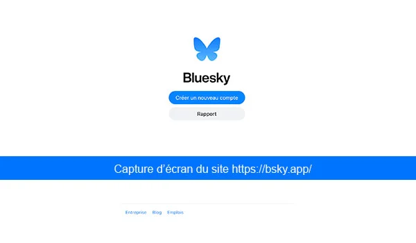 Site officiel BlueSky