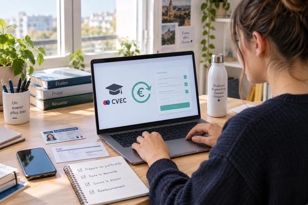 Comment demander le remboursement de la CVEC en 2026-2027 ?