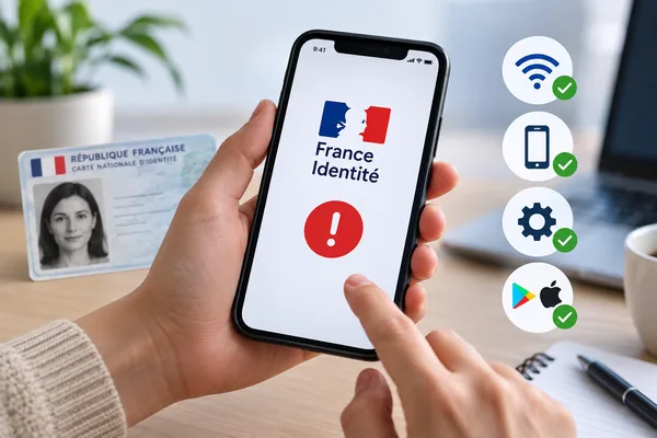 France Identité ne fonctionne pas : que vérifier en premier ?
